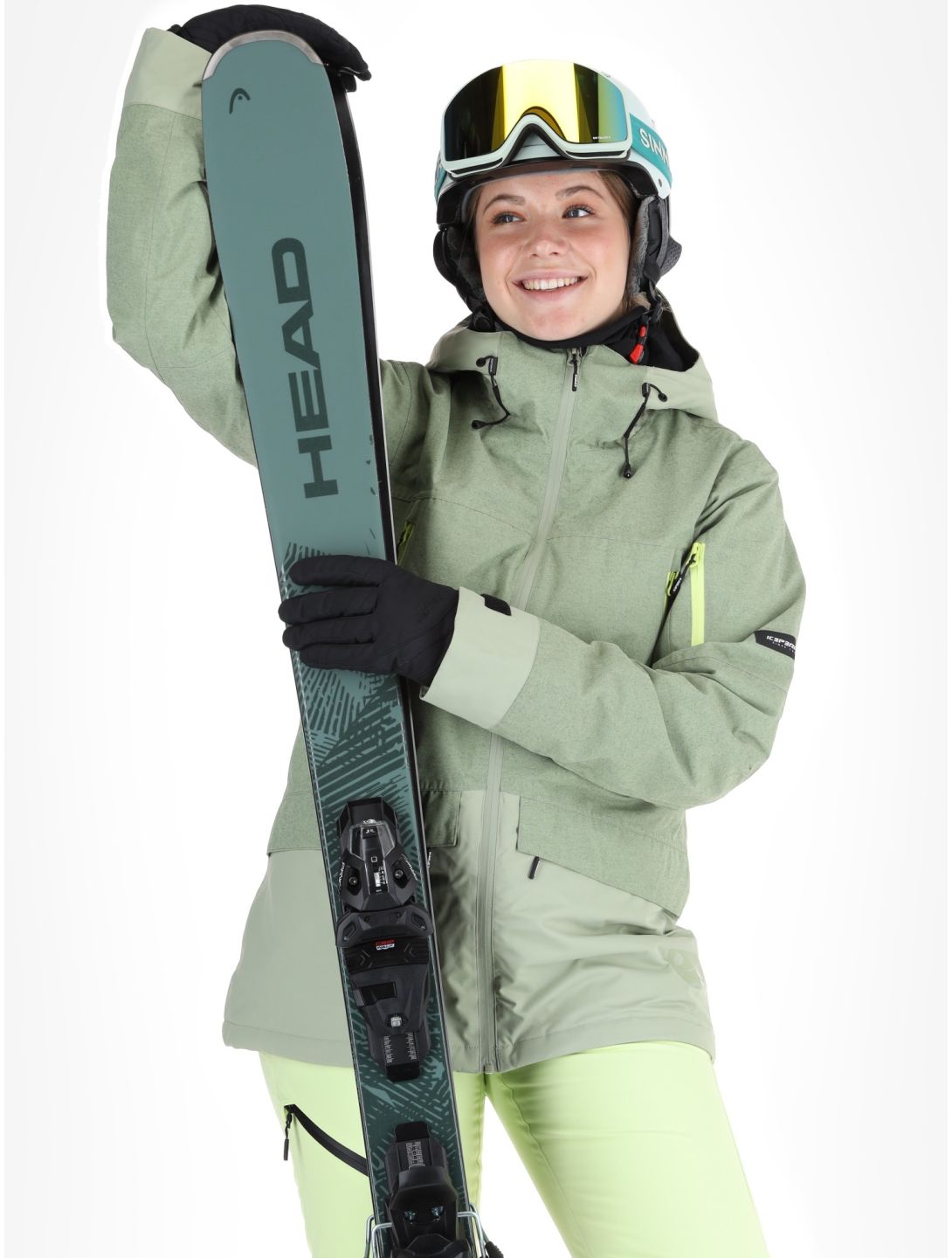 Icepeak, Cavour Skijacke Damen Asparagus grün 