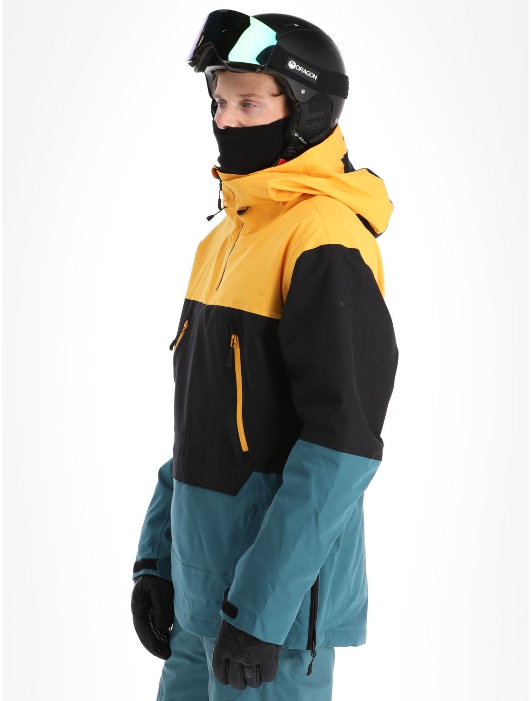 Icepeak, Charlton Skijacke Herren Emerald gelb, grün, schwarz 