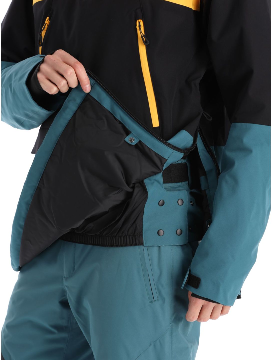 Icepeak, Charlton Skijacke Herren Emerald gelb, grün, schwarz 