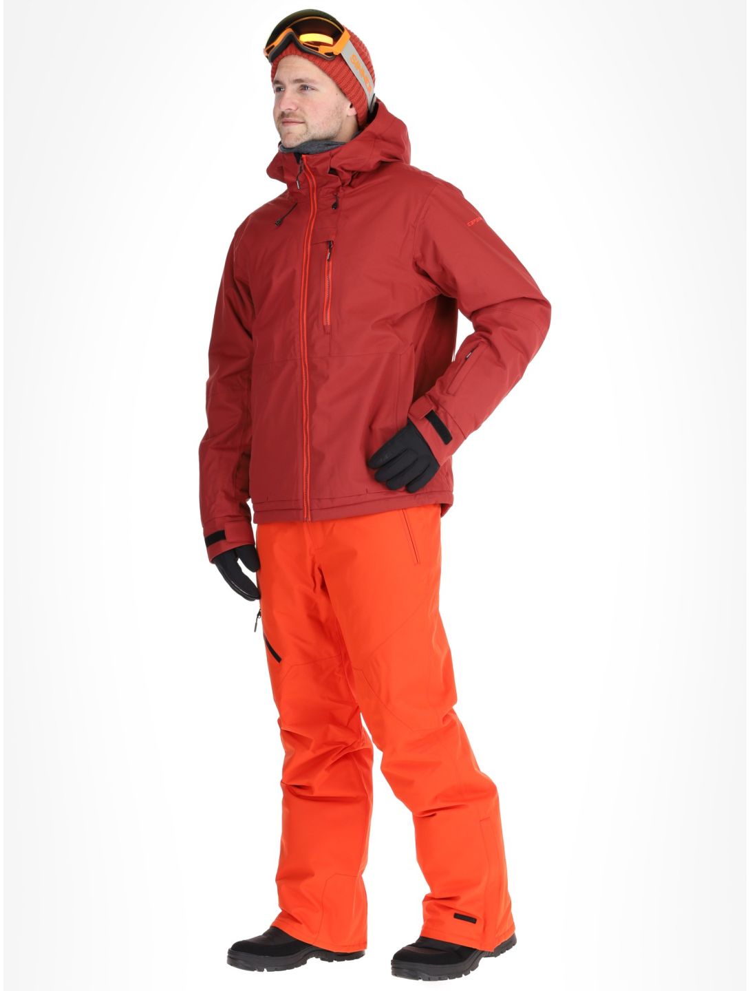 Icepeak, Chester Skijacke Herren Burned Orange orange 