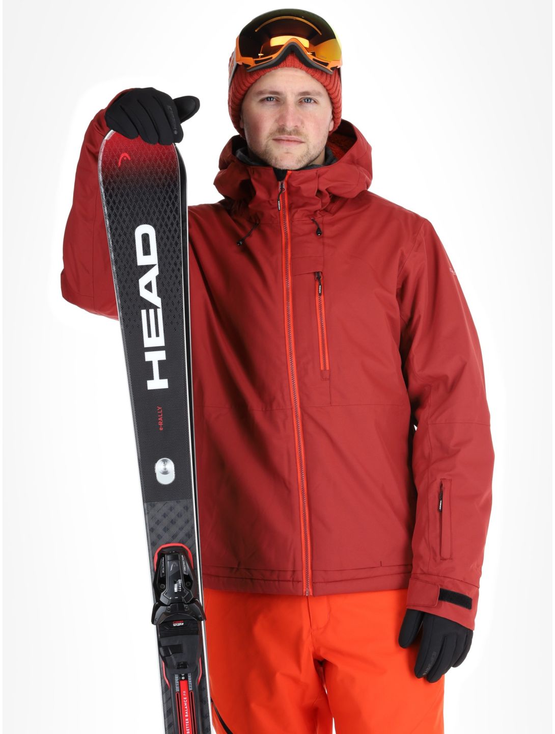 Icepeak, Chester Skijacke Herren Burned Orange orange 