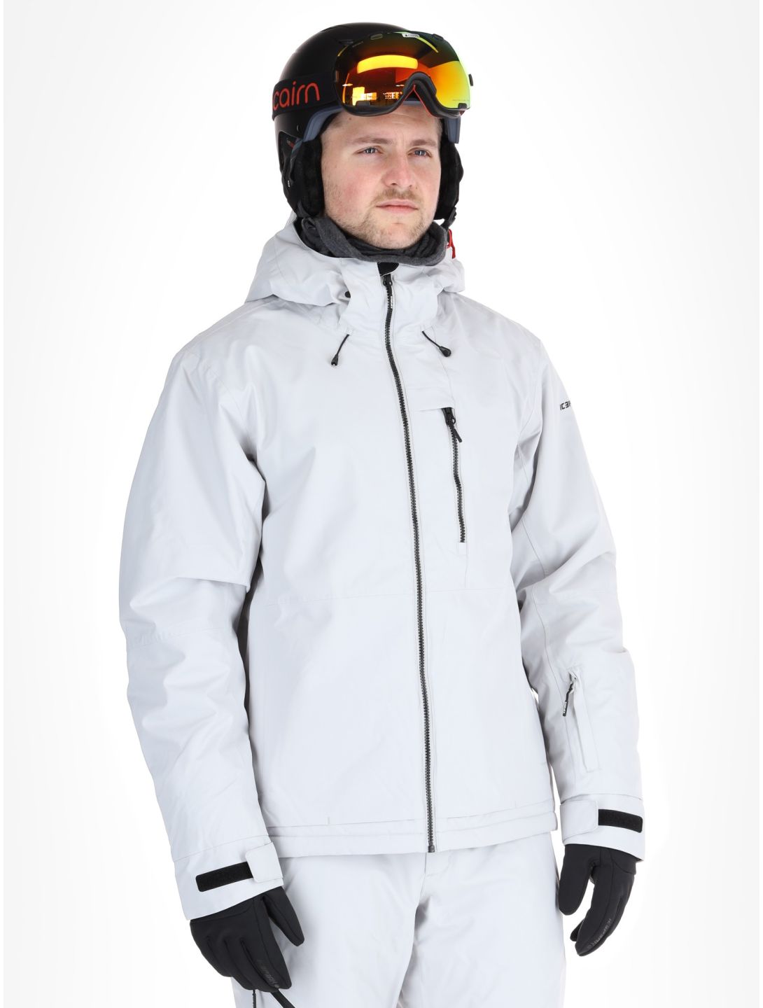 Icepeak, Chester Skijacke Herren Light Grey grau 