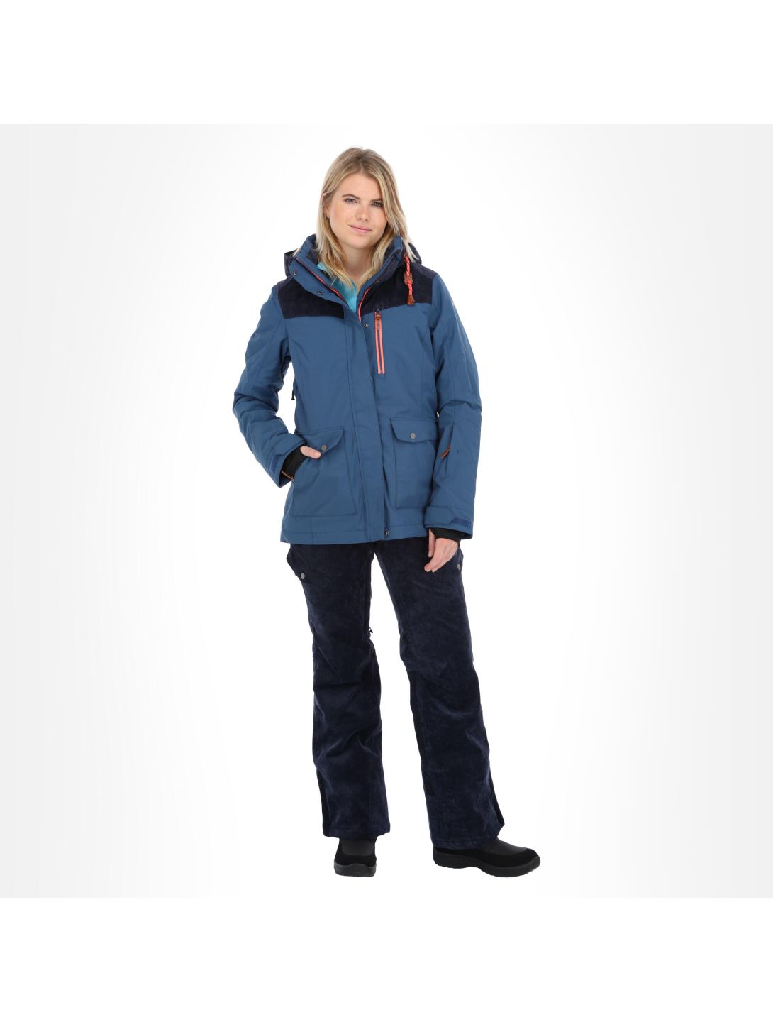 Icepeak, Clario Skijacke Damen blau