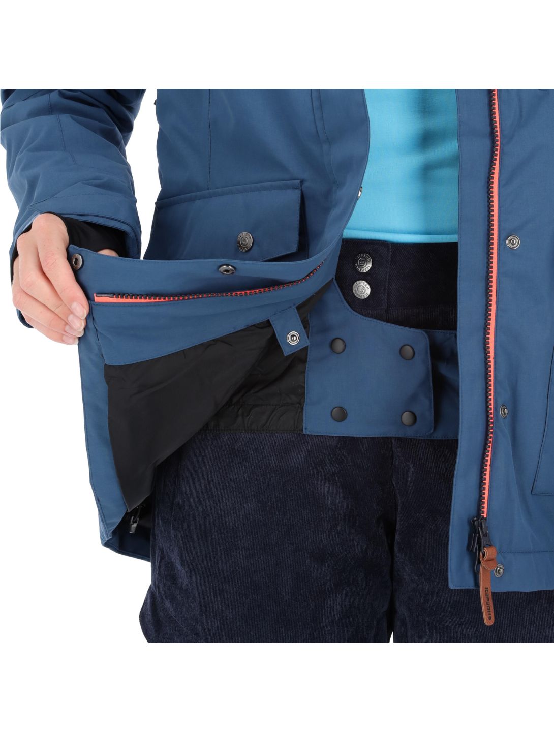 Icepeak, Clario Skijacke Damen blau