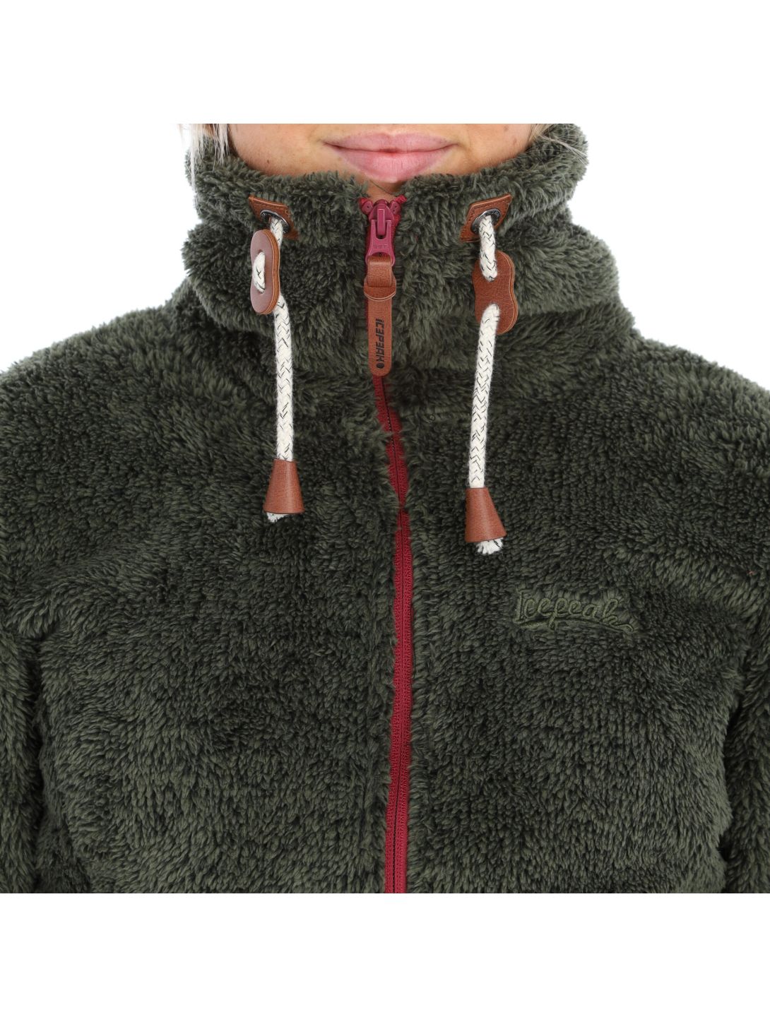 Icepeak, Colony Jacke Damen dark olive grün