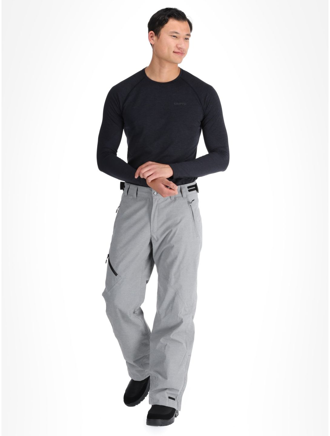 Icepeak, Connel Skihose Herren Light Grey grau 