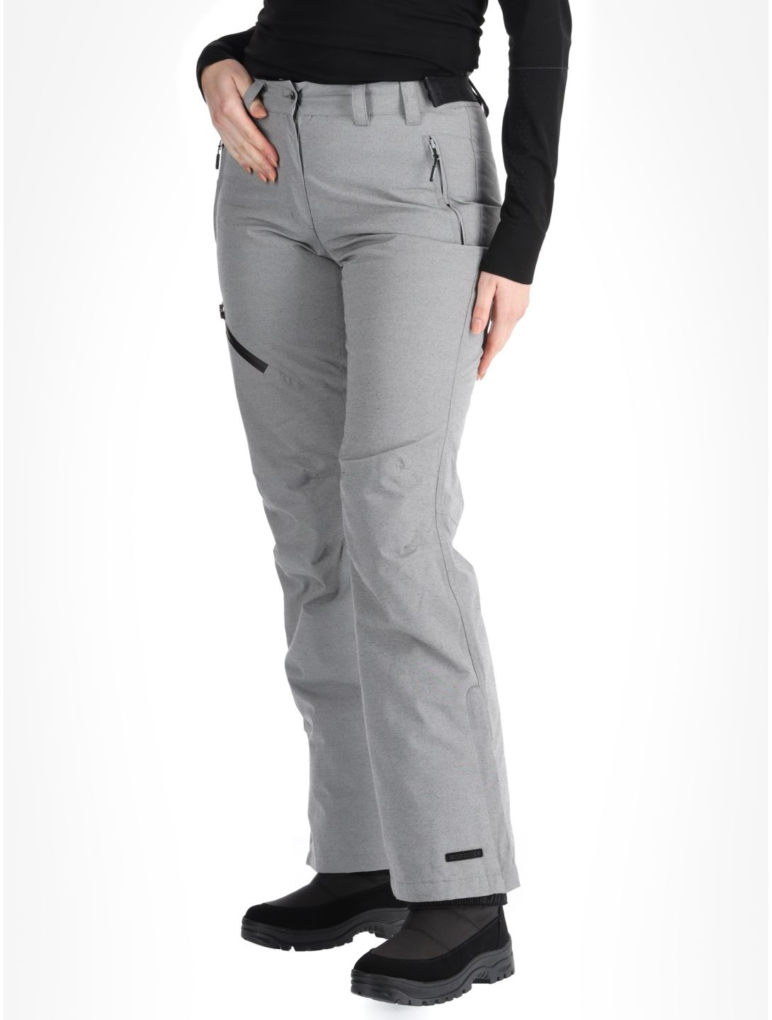 Icepeak, Cordele Skihose Damen Light Grey grau 