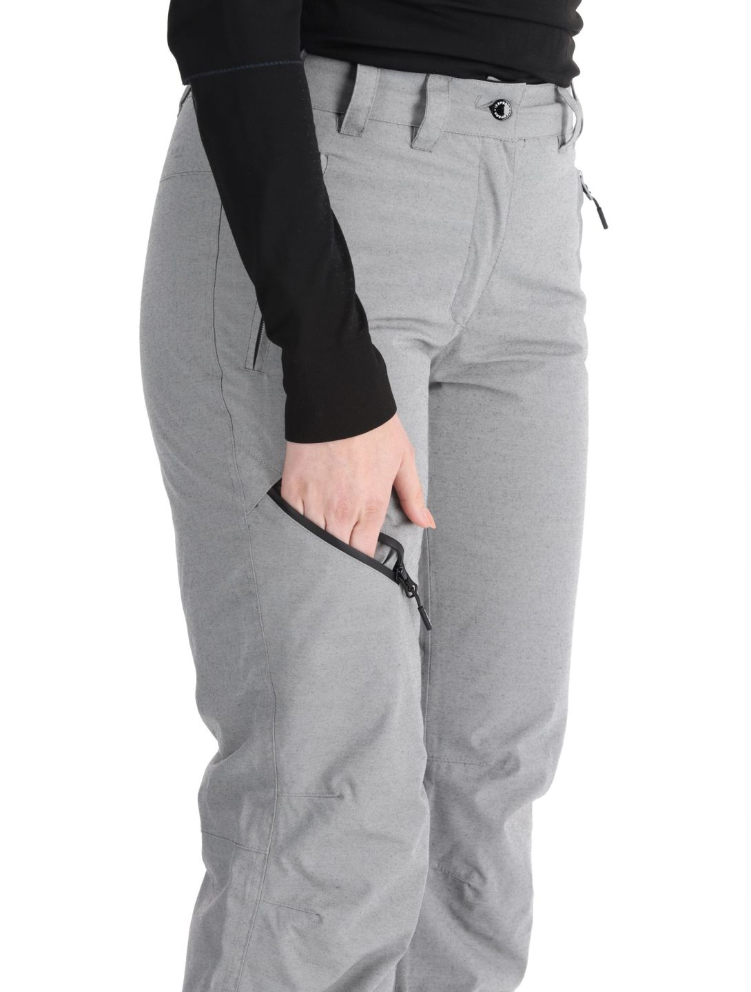 Icepeak, Cordele Skihose Damen Light Grey grau 