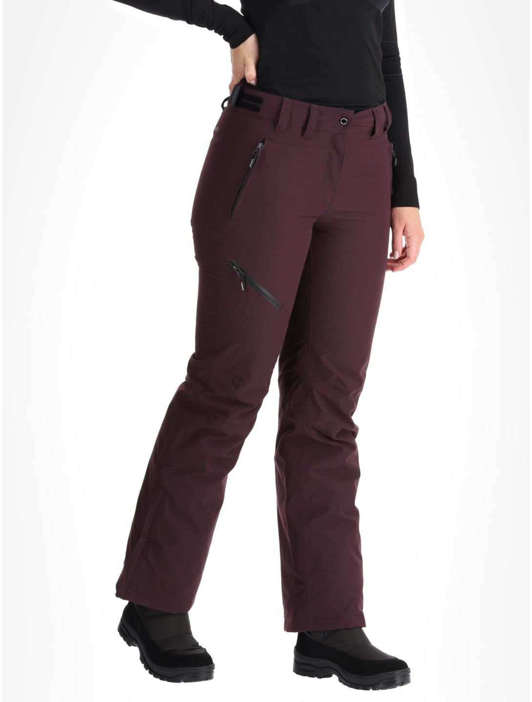 Icepeak, Cordele Skihose Damen Plum violett 