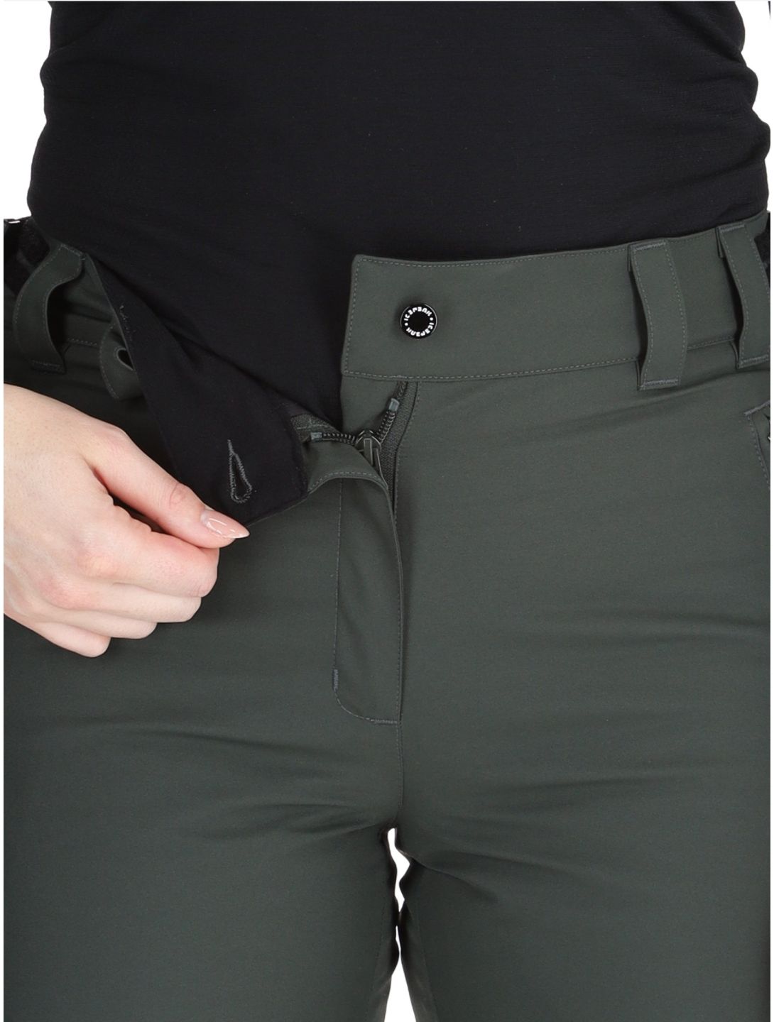 Icepeak, Curlew Skihose Damen Dark Olive grün 