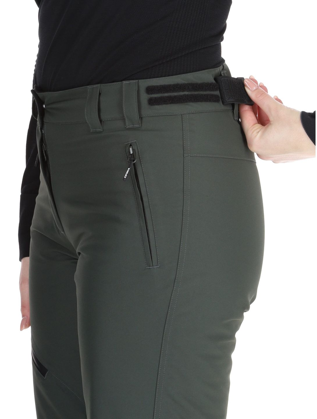 Icepeak, Curlew Skihose Damen Dark Olive grün 