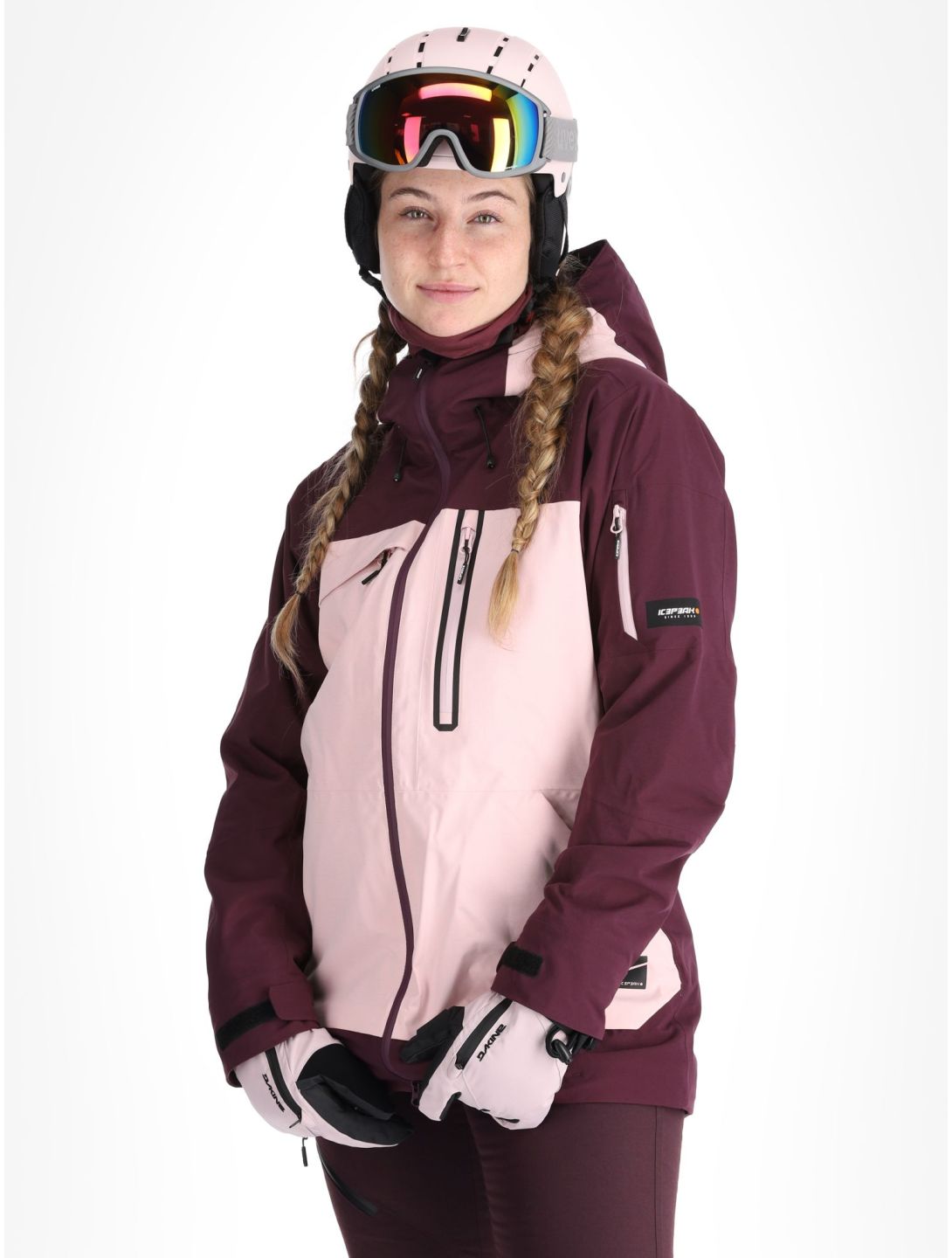 Icepeak, Curran Skijacke Damen Baby Pink rosa 