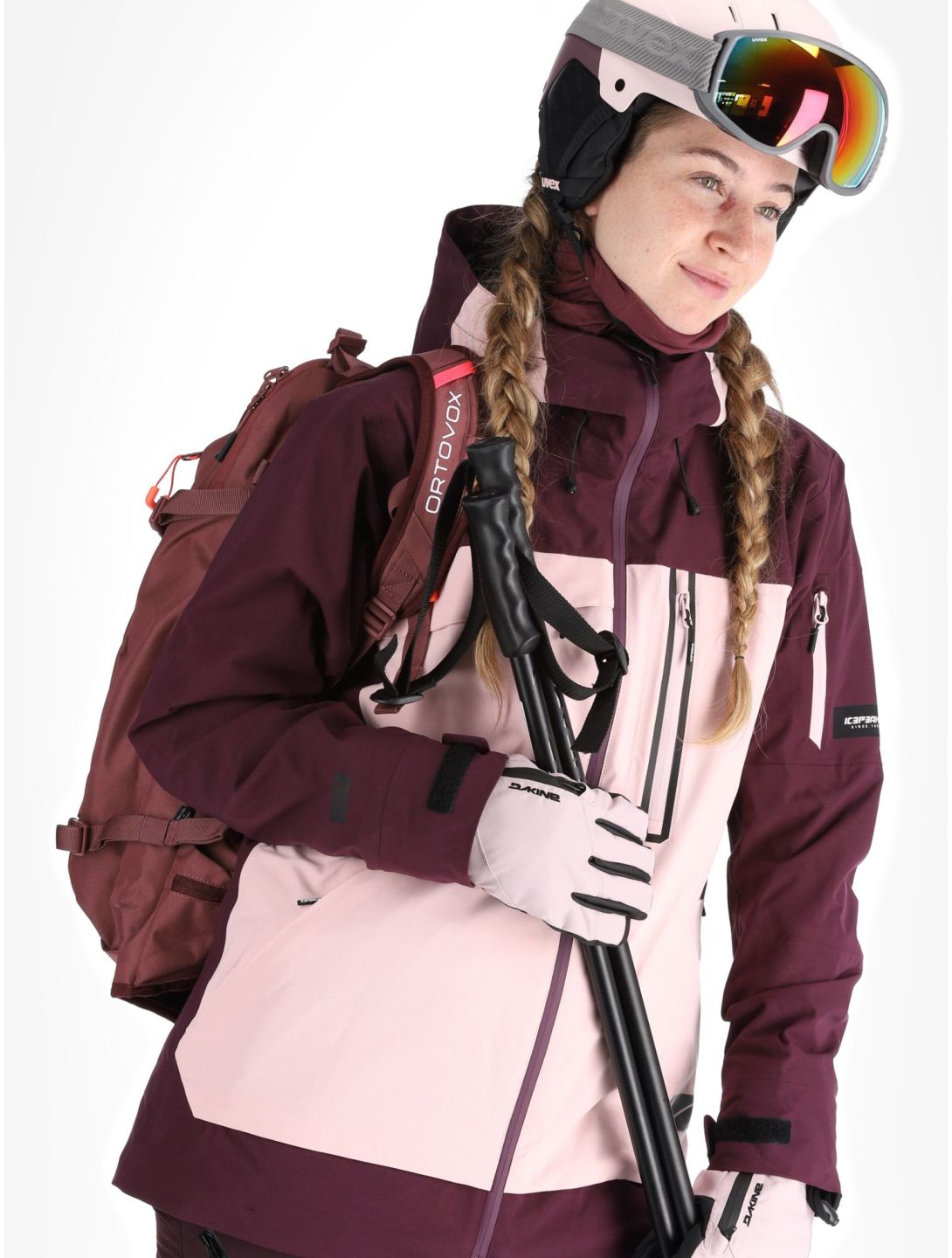 Icepeak, Curran Skijacke Damen Baby Pink rosa 