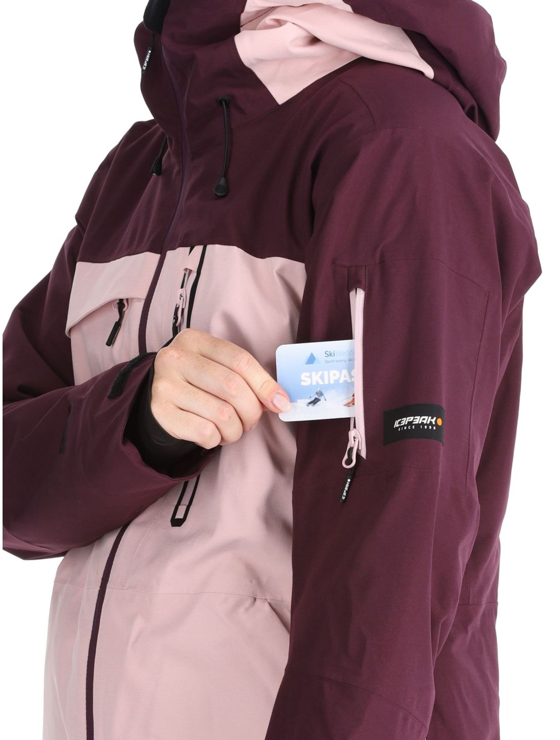 Icepeak, Curran Skijacke Damen Baby Pink rosa 