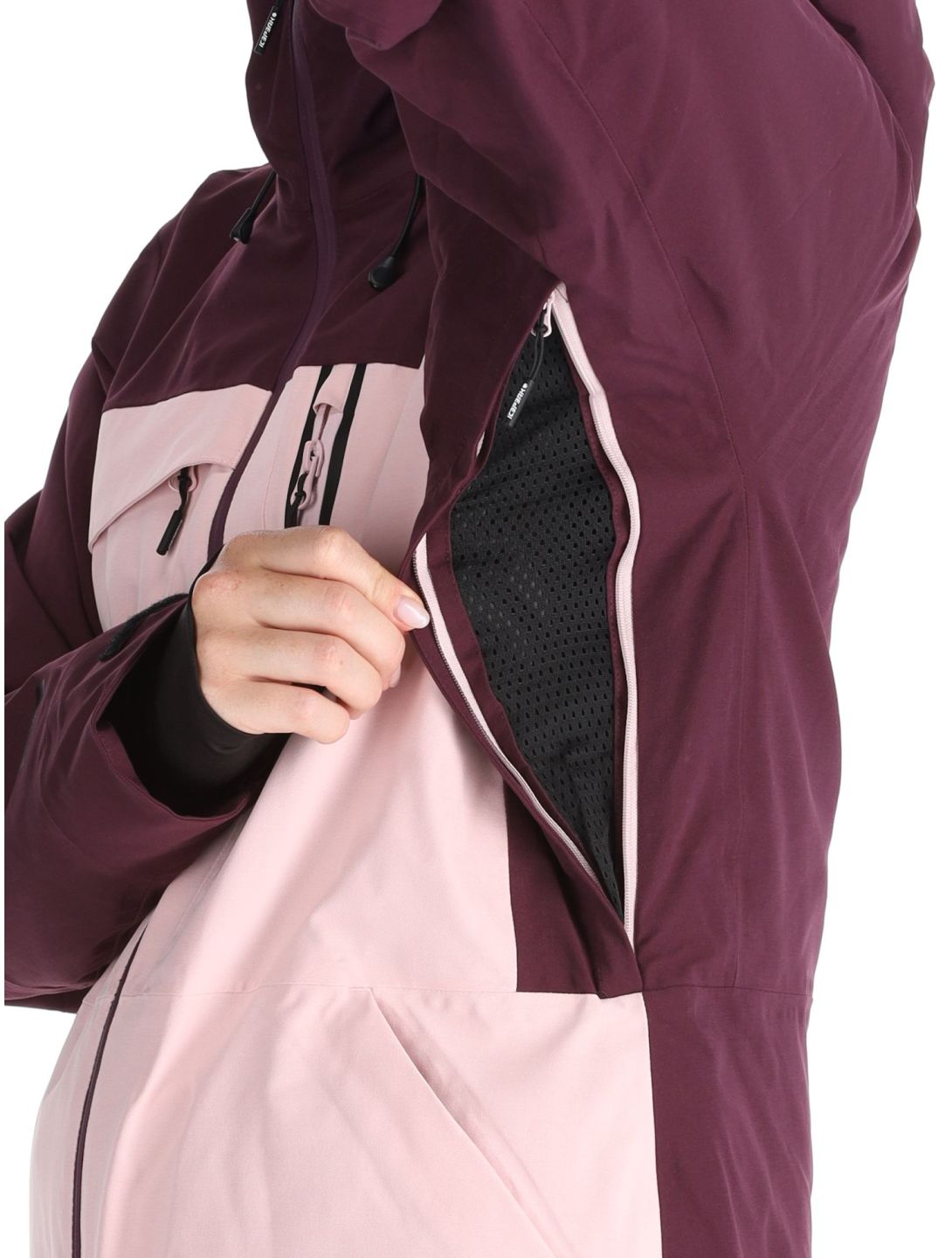 Icepeak, Curran Skijacke Damen Baby Pink rosa 