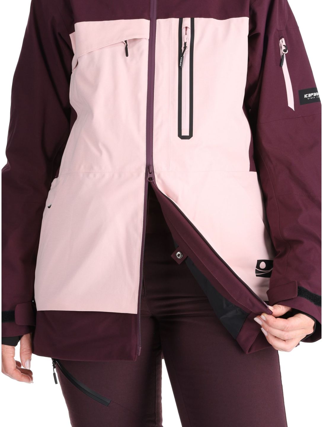 Icepeak, Curran Skijacke Damen Baby Pink rosa 