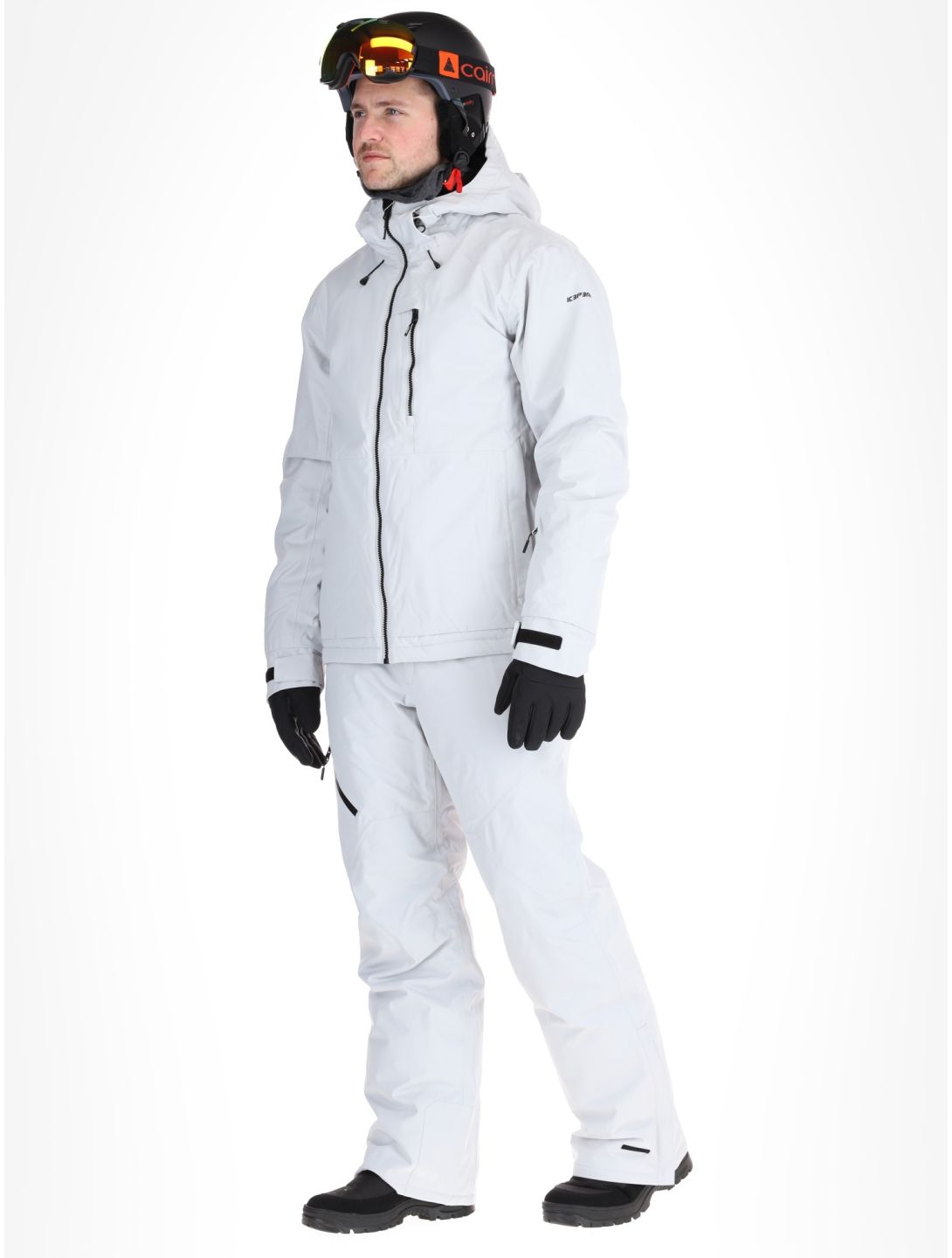 Icepeak, Curran Skijacke Damen Light Grey grau 