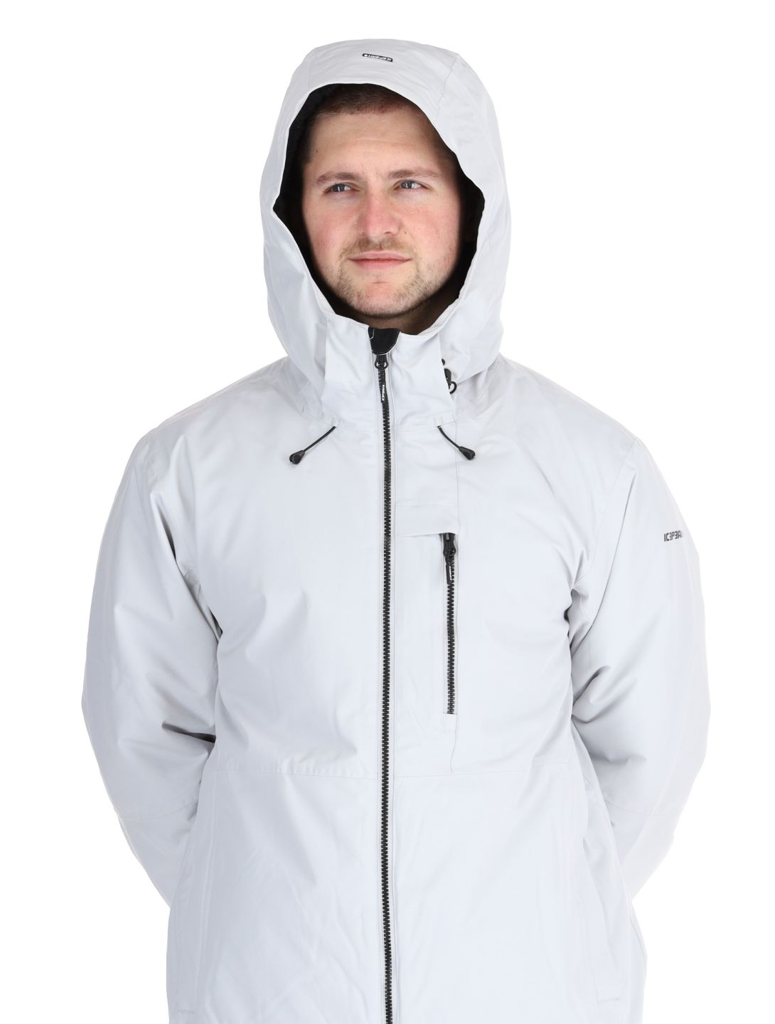 Icepeak, Curran Skijacke Damen Light Grey grau 