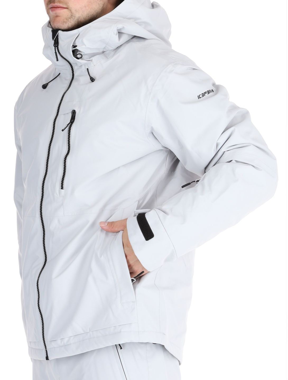 Icepeak, Curran Skijacke Damen Light Grey grau 