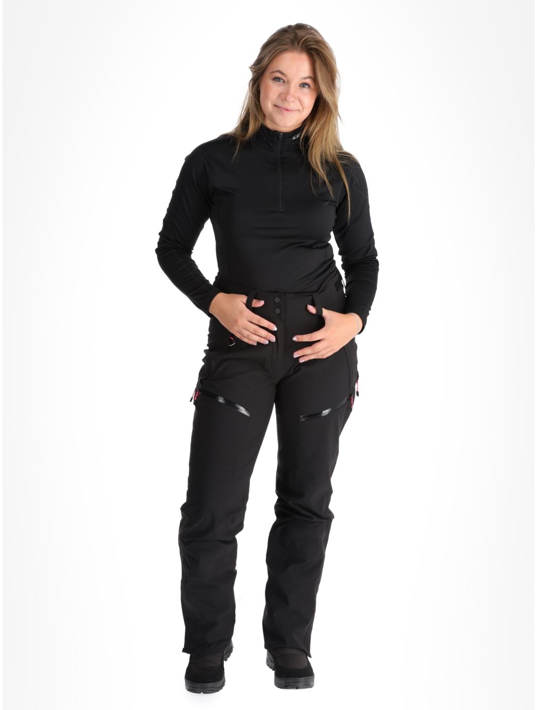 Icepeak, Dairborn Hardshell Skihose Damen Black schwarz 