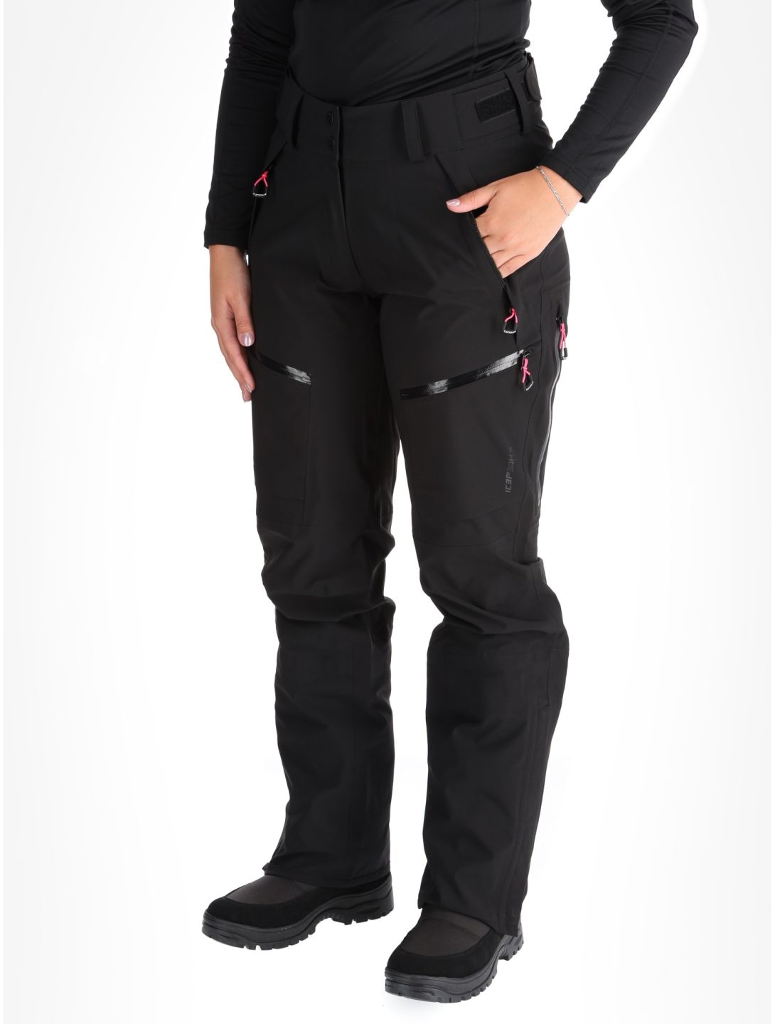 Icepeak, Dairborn Hardshell Skihose Damen Black schwarz 