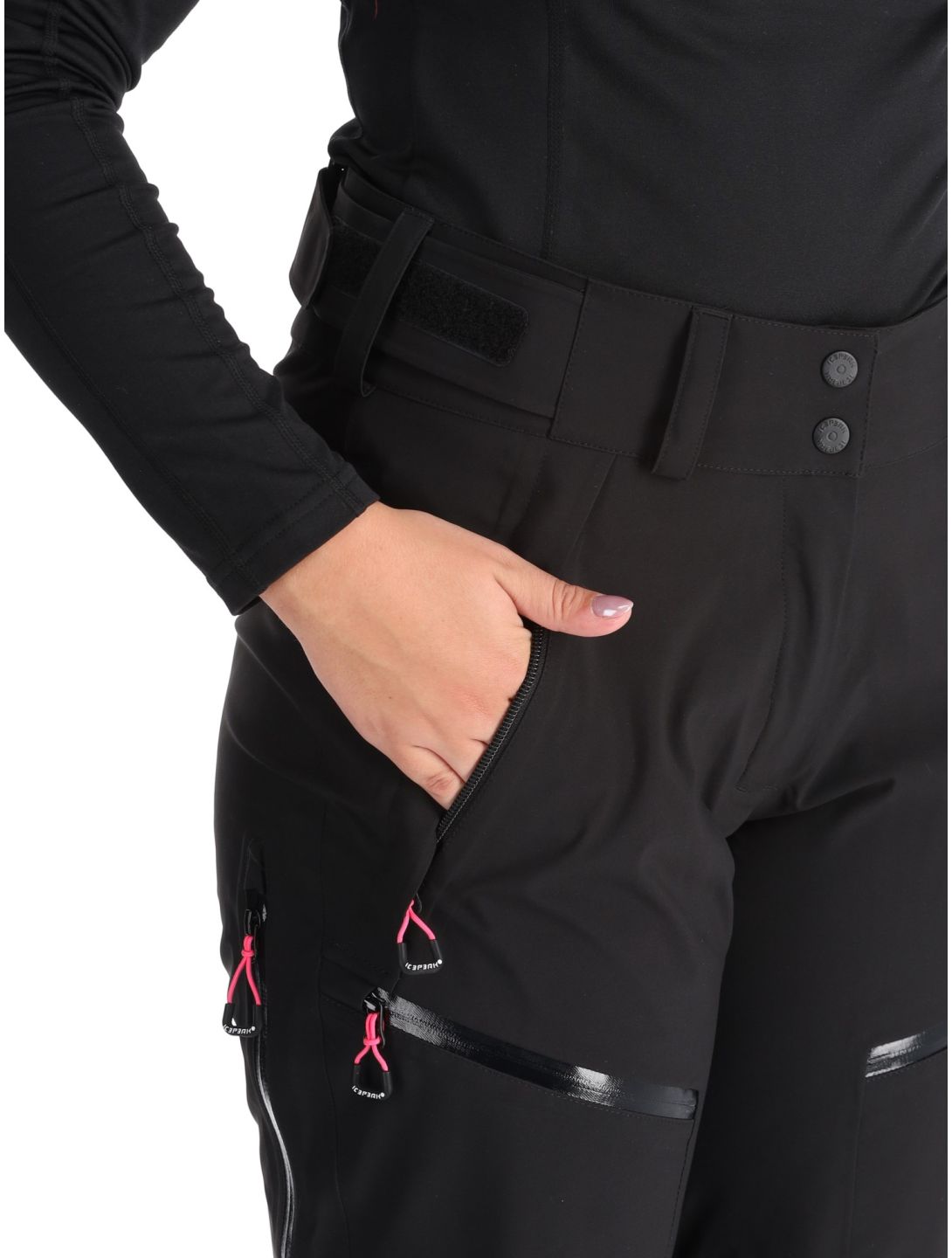 Icepeak, Dairborn Hardshell Skihose Damen Black schwarz 