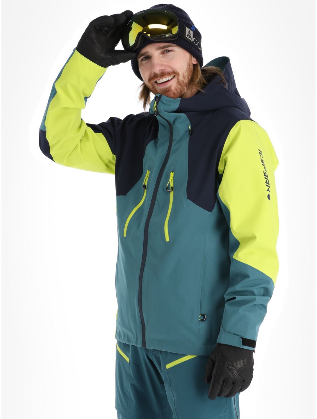 Icepeak, Dassow Hardshell Skijacke Herren Emerald grün 