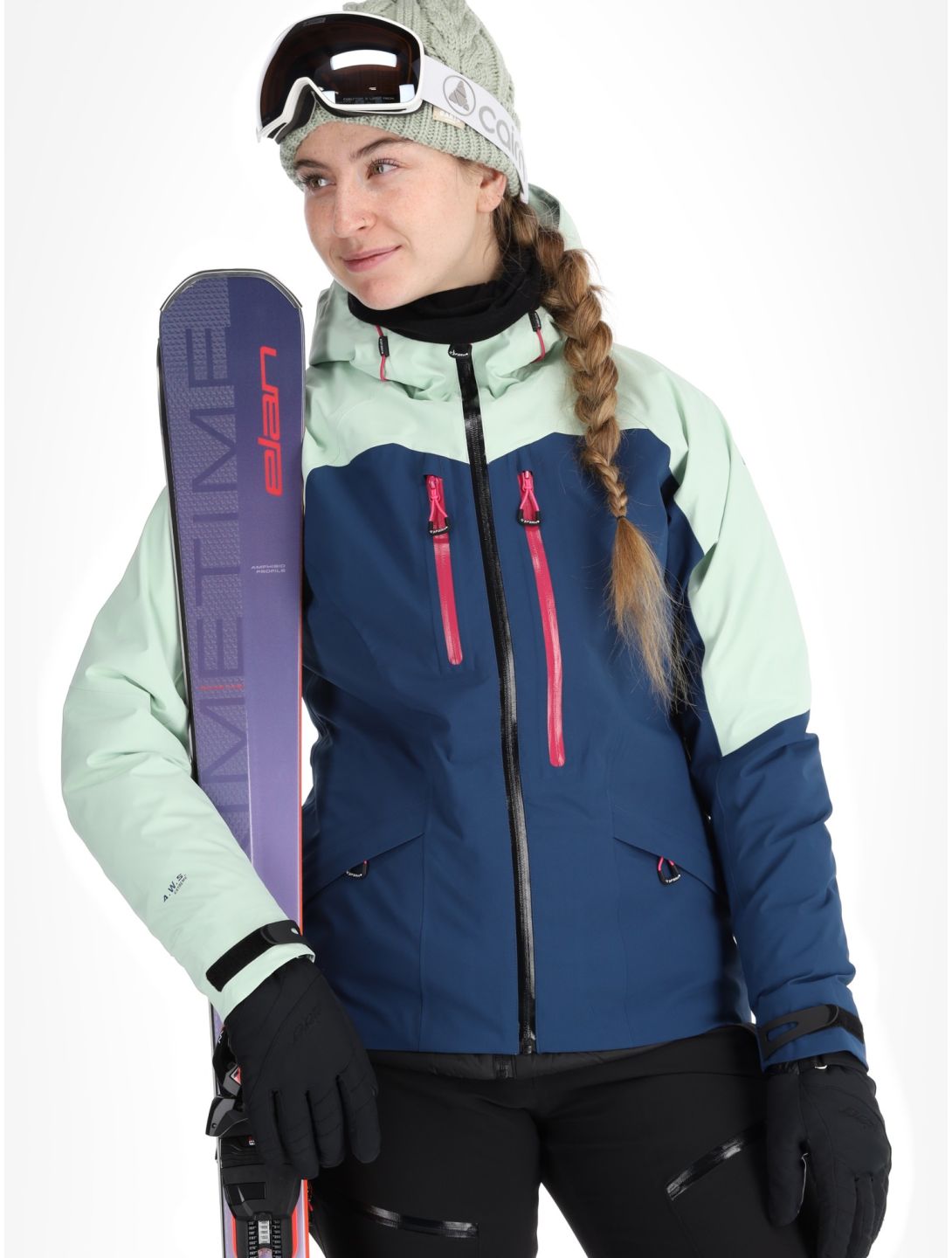 Icepeak, Datteln Hardshell Skijacke Damen Aloe grün 