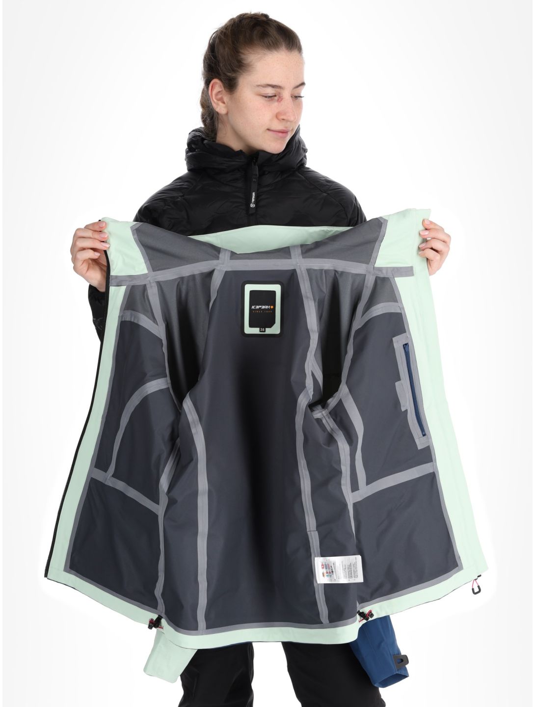 Icepeak, Datteln Hardshell Skijacke Damen Aloe grün 