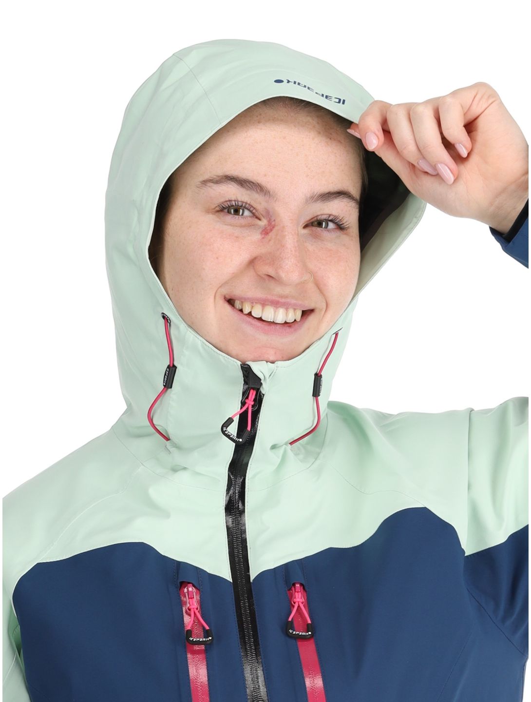 Icepeak, Datteln Hardshell Skijacke Damen Aloe grün 