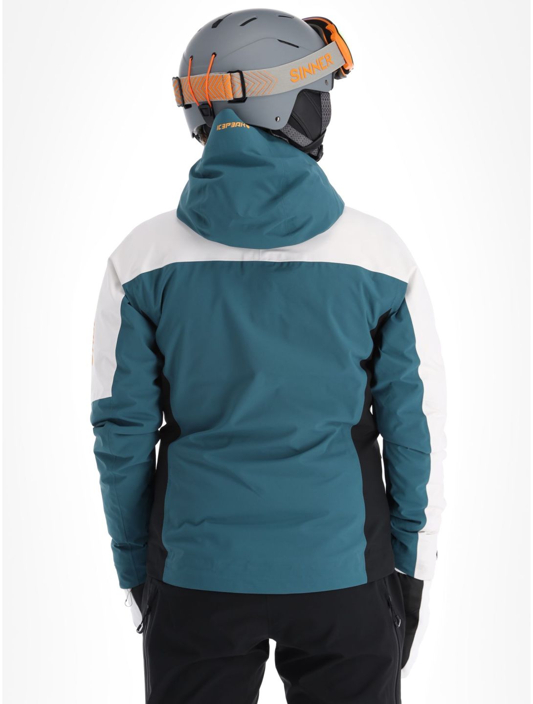 Icepeak, Deblois Hardshell Skijacke Damen Emerald grün, weiß 