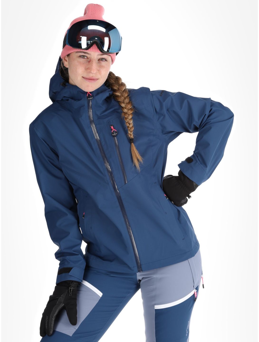 Icepeak, Deblois Hardshell Skijacke Damen Navy Blue blau 