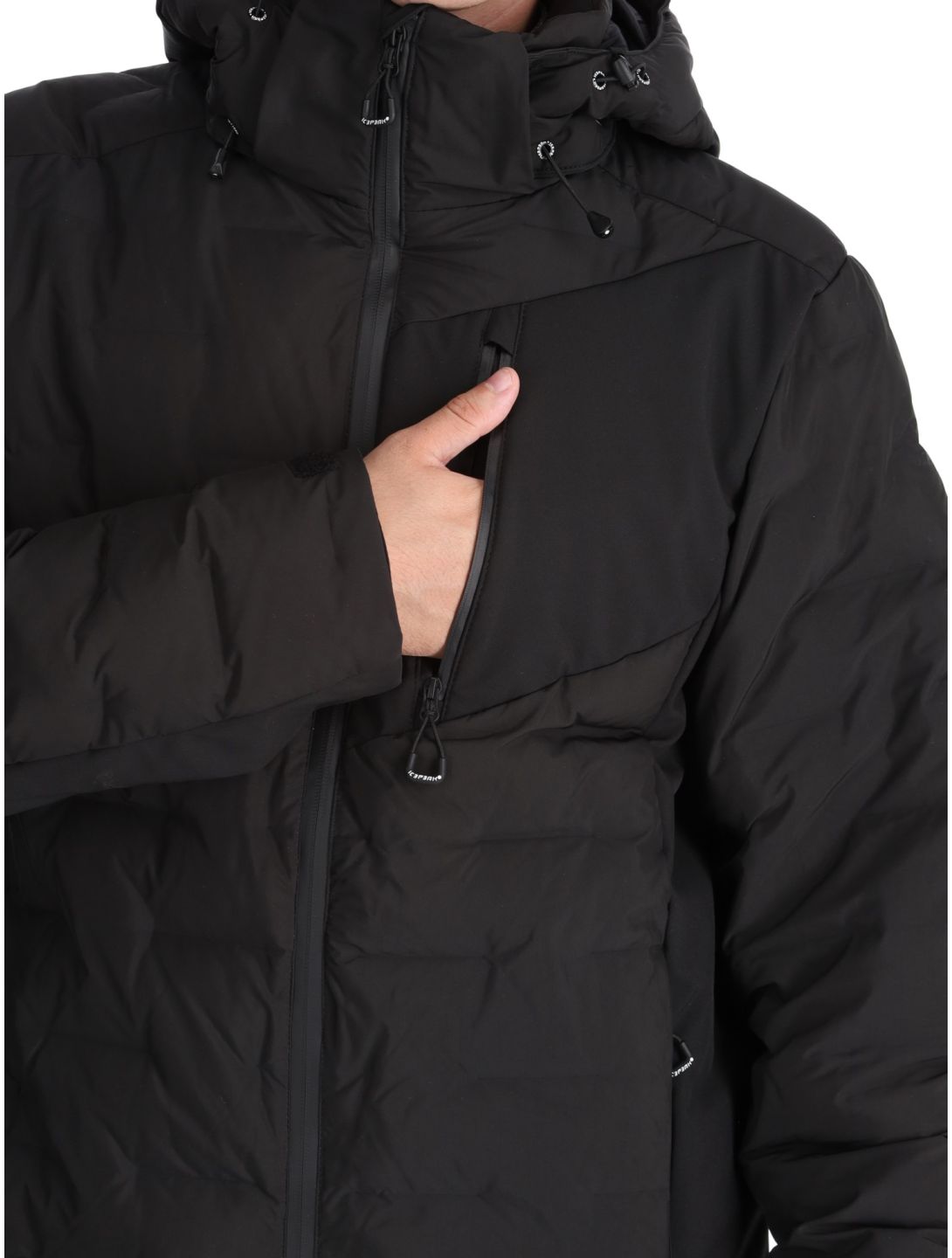 Icepeak, Dickinson Skijacke Herren Black schwarz 