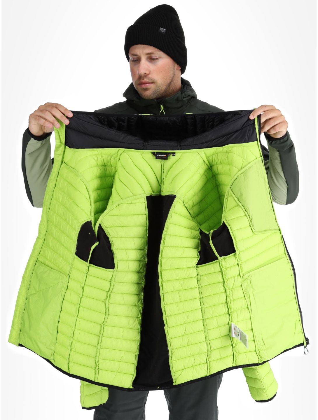 Icepeak, Dillon Daunenjacke Herren Light Green grün 