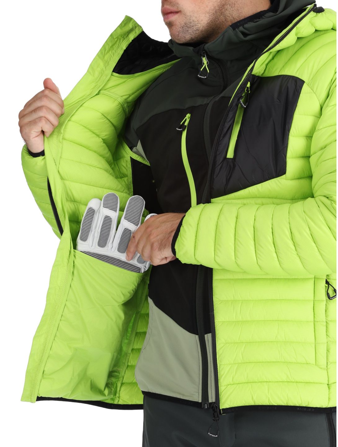 Icepeak, Dillon Daunenjacke Herren Light Green grün 