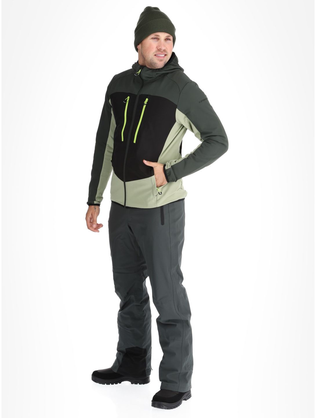 Icepeak, Durham Softshell Skijacke Herren Asparagus grün 