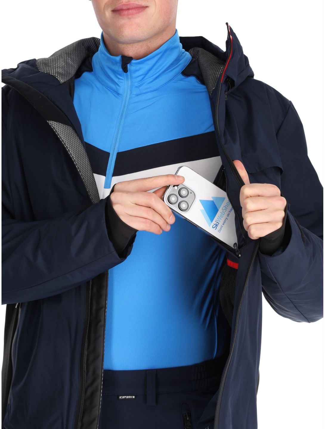 Icepeak, Easton Skijacke Herren Dark Blue blau 