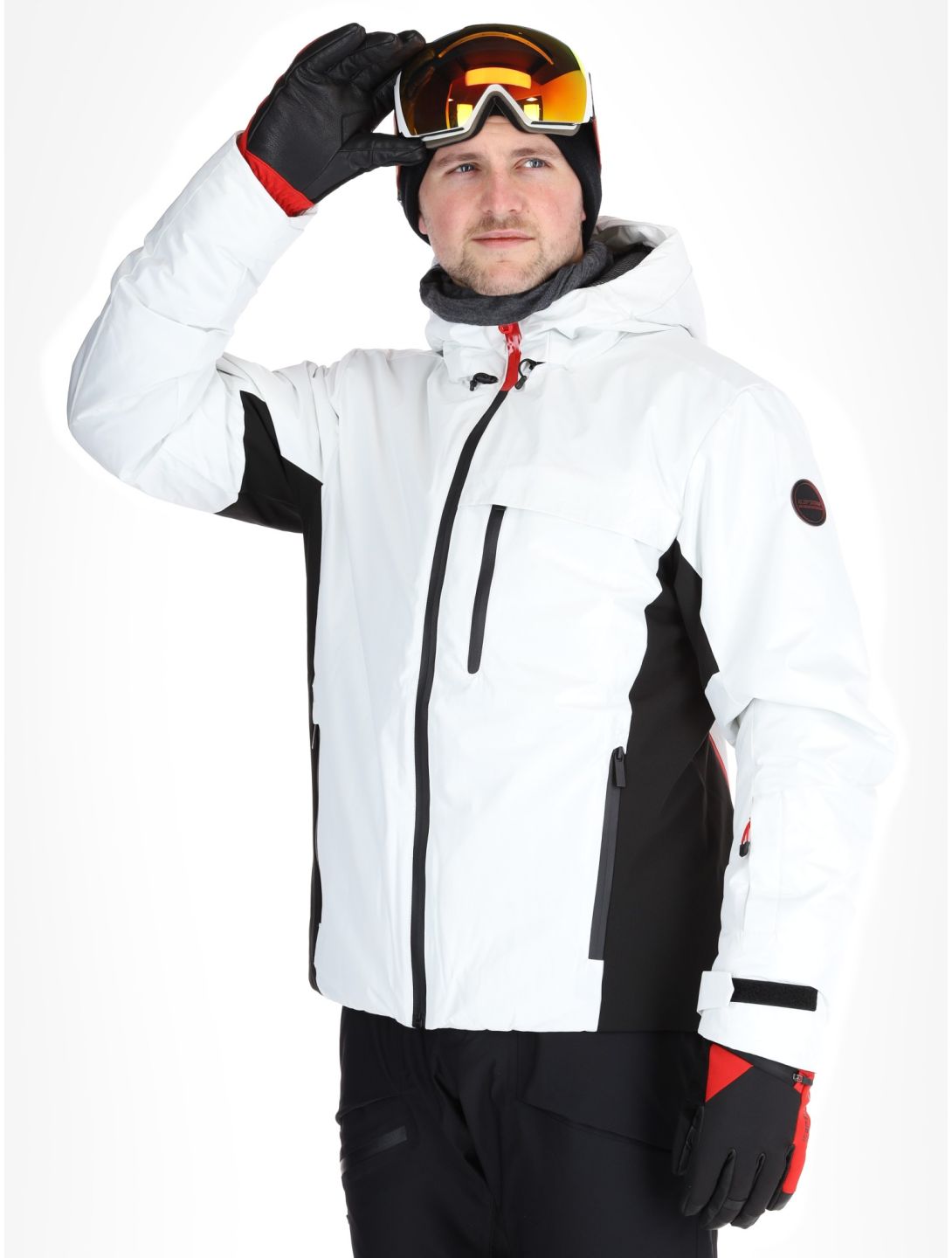 Icepeak, Easton Skijacke Herren Natural White weiß 