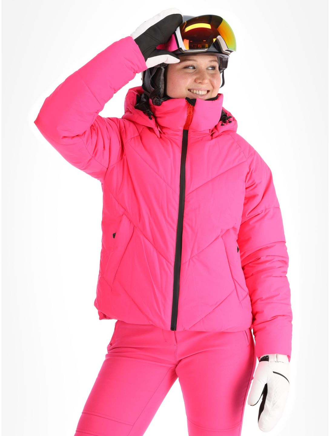 Icepeak, Eastport Skijacke Damen Raspberry rot 