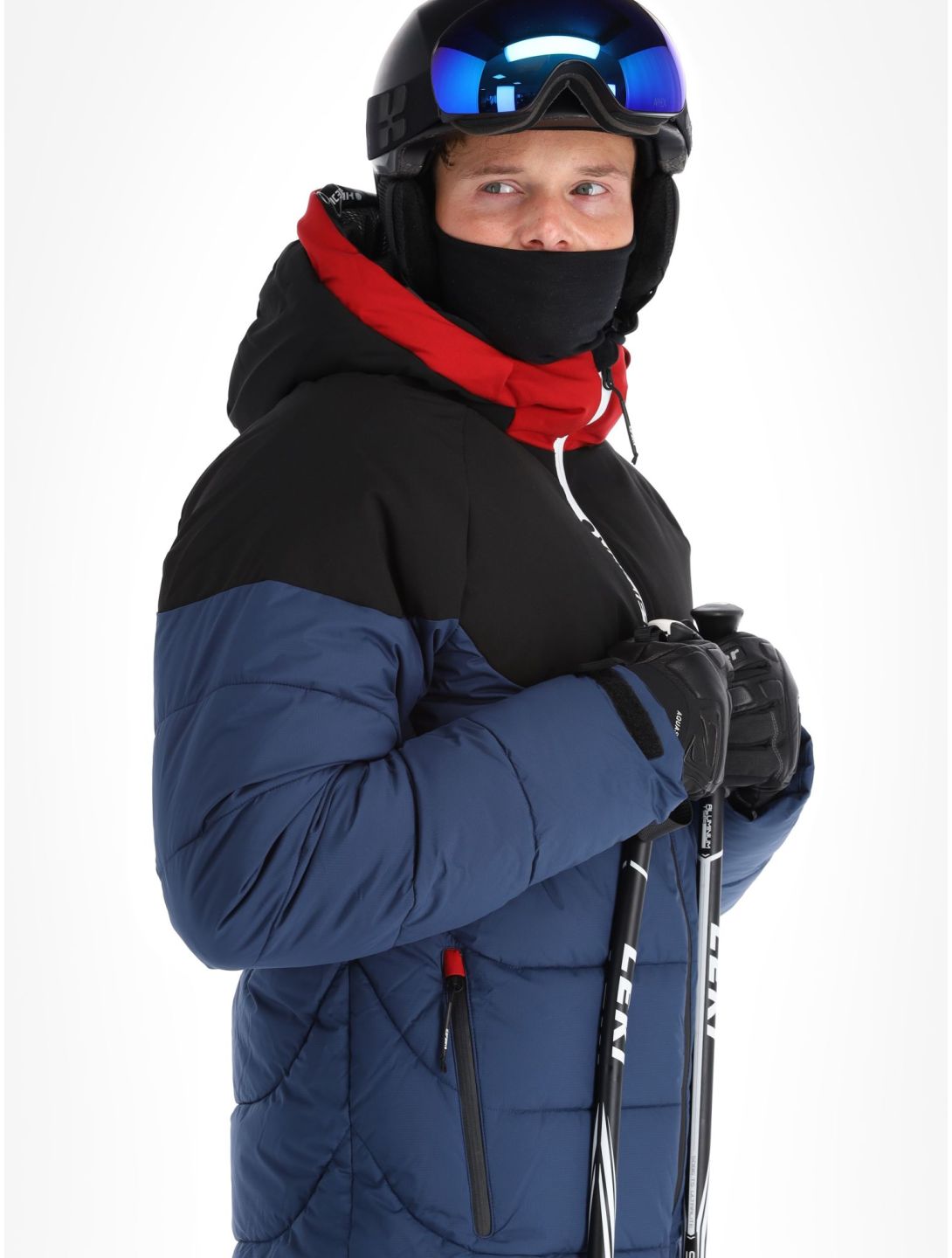 Icepeak, Edgerton Skijacke Herren Dark Blue blau, schwarz 