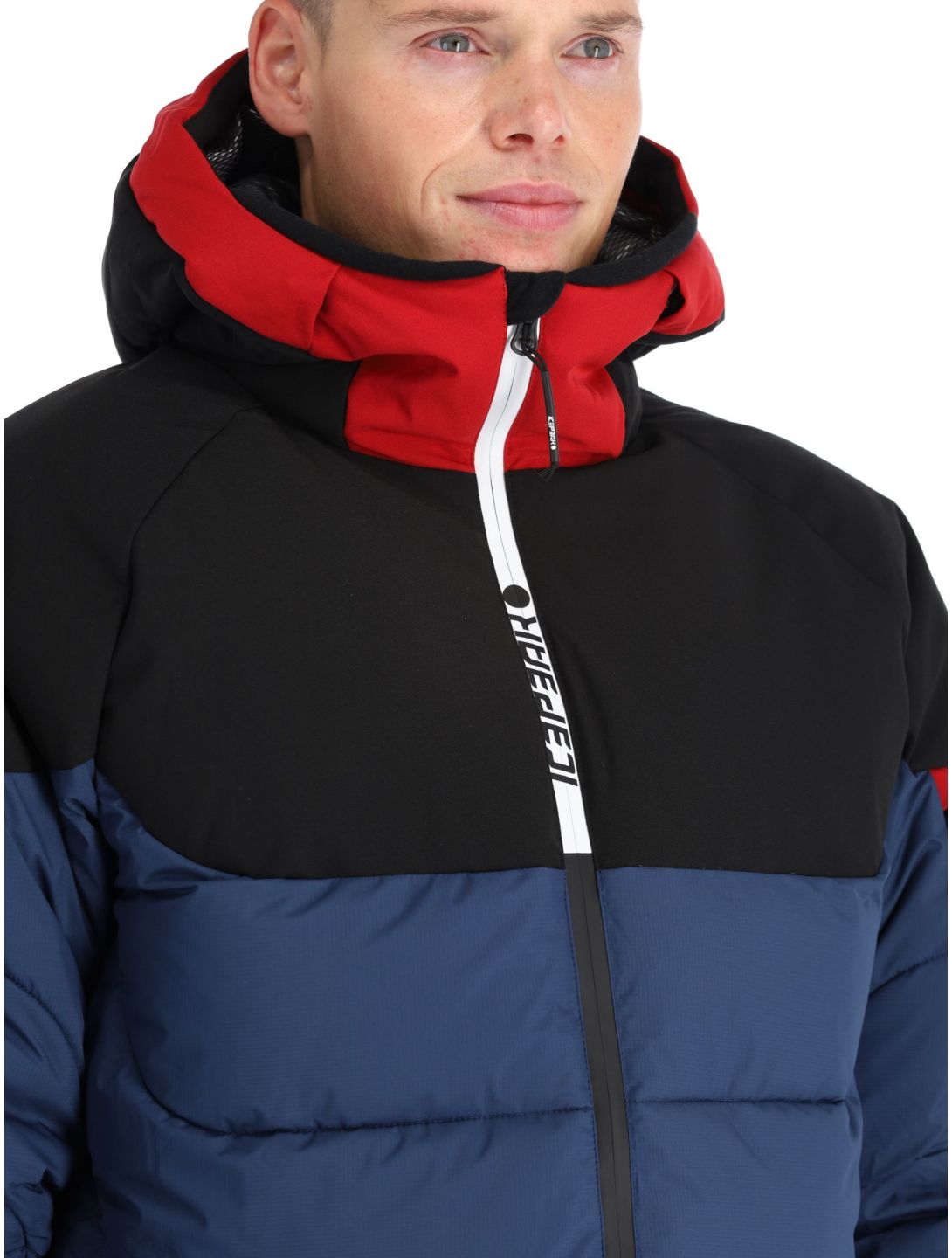 Icepeak, Edgerton Skijacke Herren Dark Blue blau, schwarz 