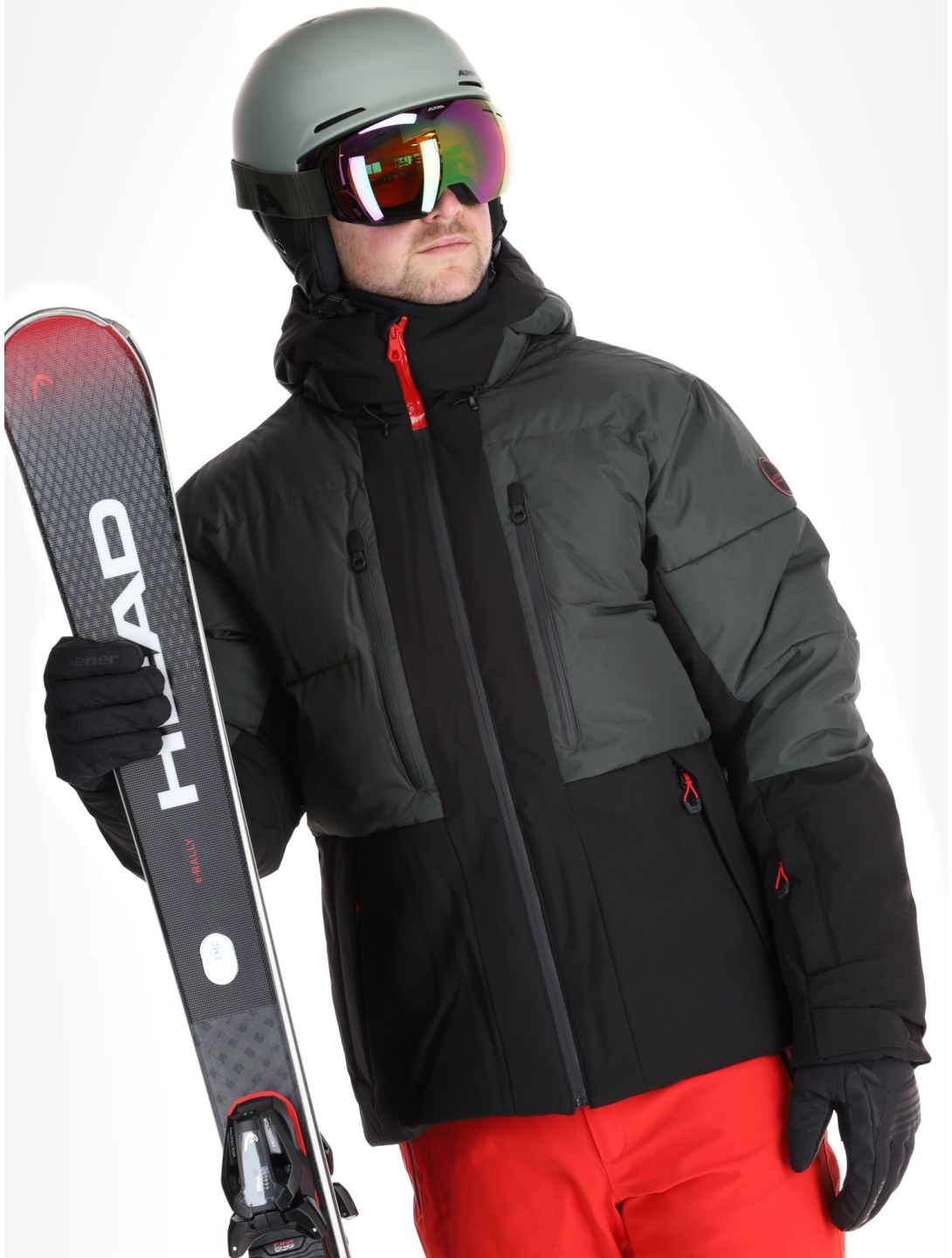 Icepeak, Edgerton Skijacke Herren Dark Olive grün 