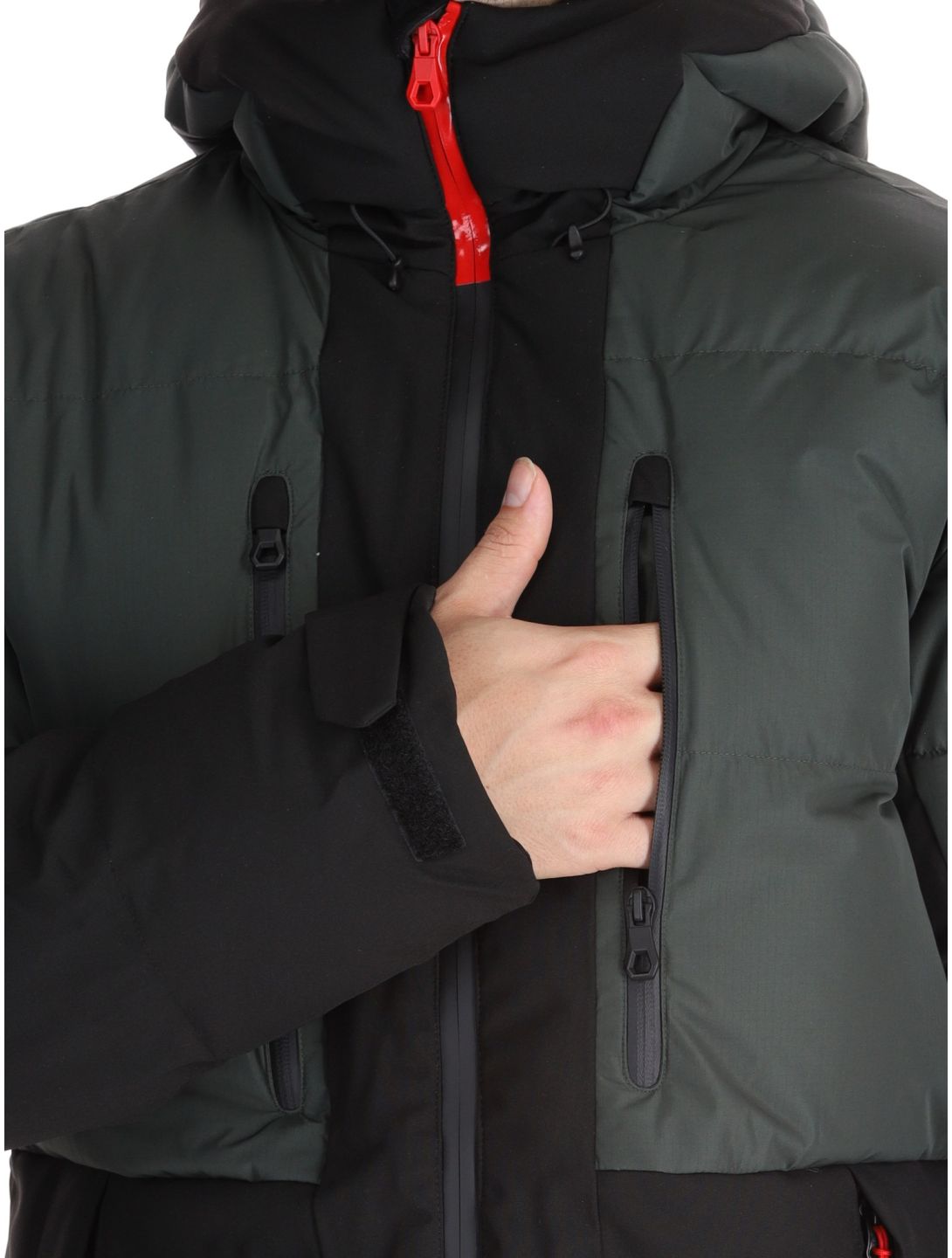 Icepeak, Edgerton Skijacke Herren Dark Olive grün 