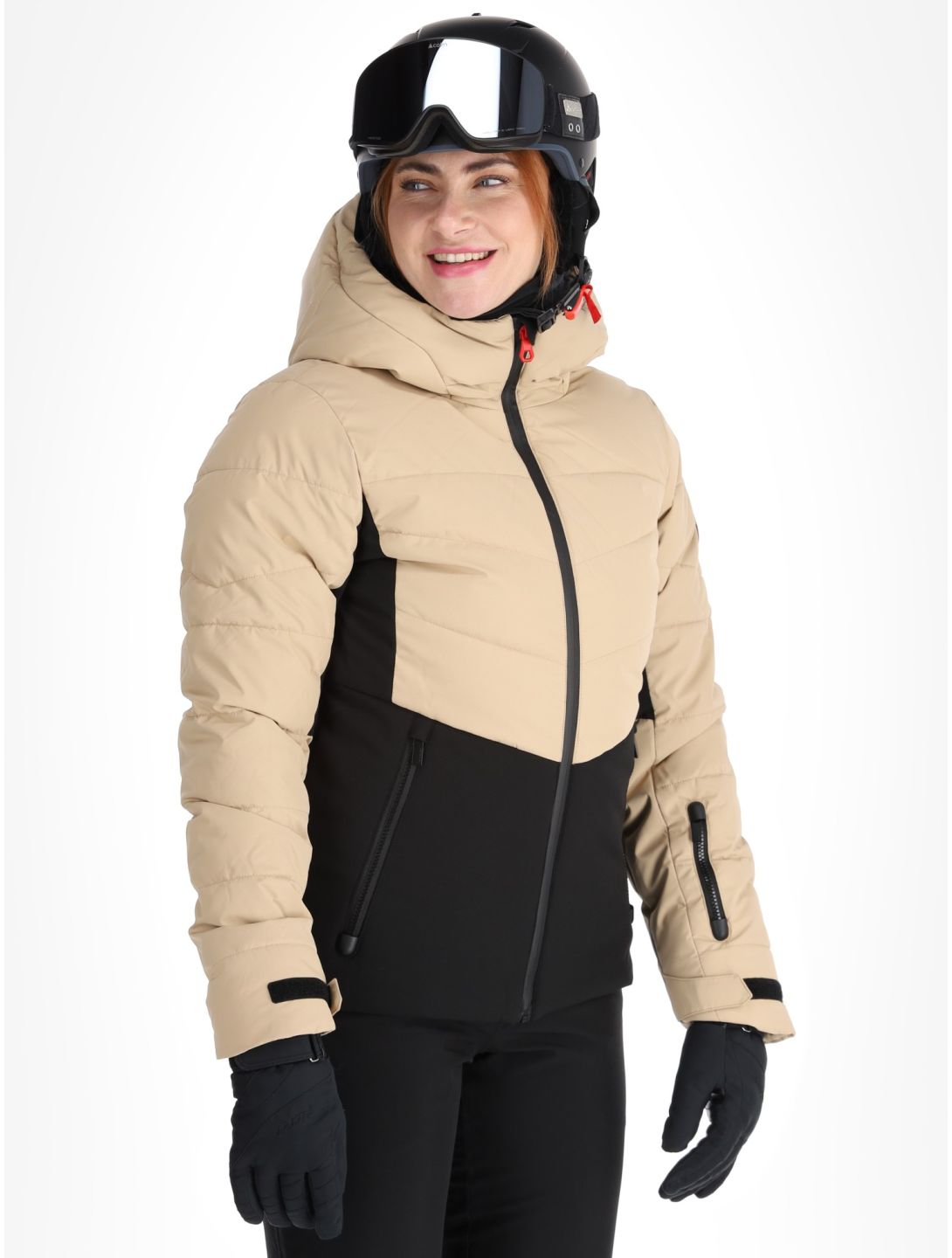 Icepeak, Electra Skijacke Damen Beige beige 