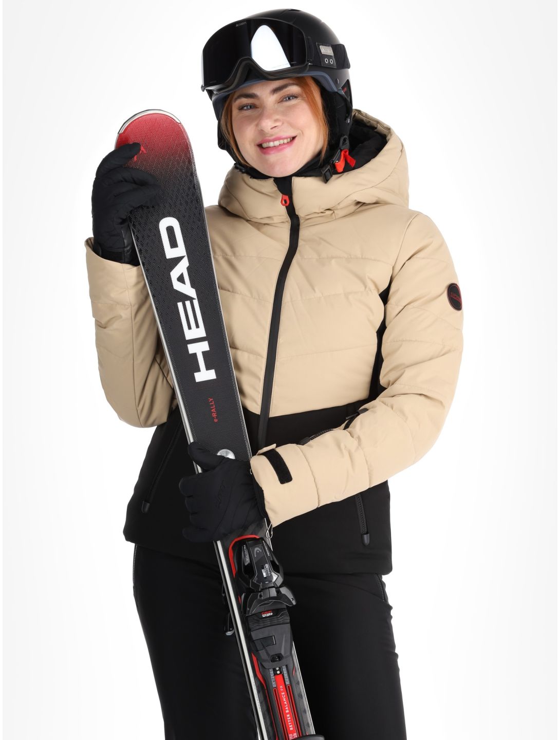 Icepeak, Electra Skijacke Damen Beige beige 