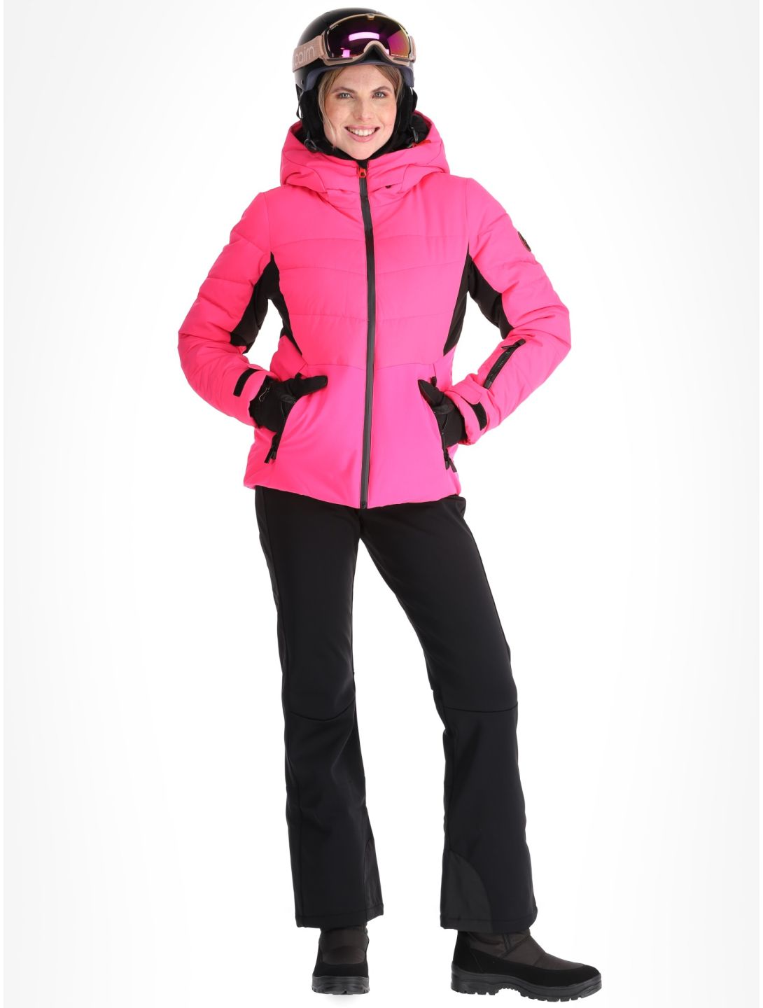 Icepeak, Electra Skijacke Damen Raspberry rot 