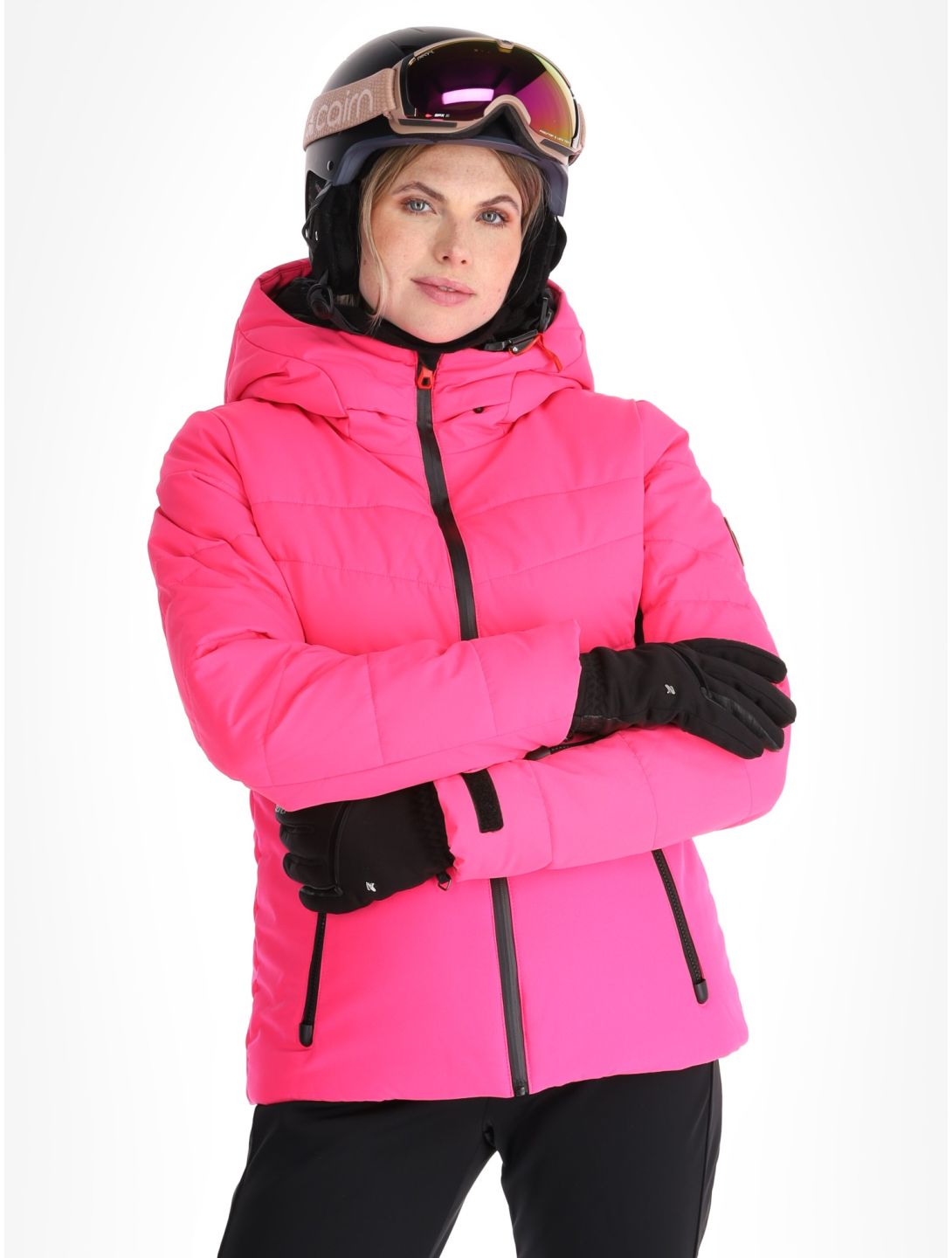 Icepeak, Electra Skijacke Damen Raspberry rot 