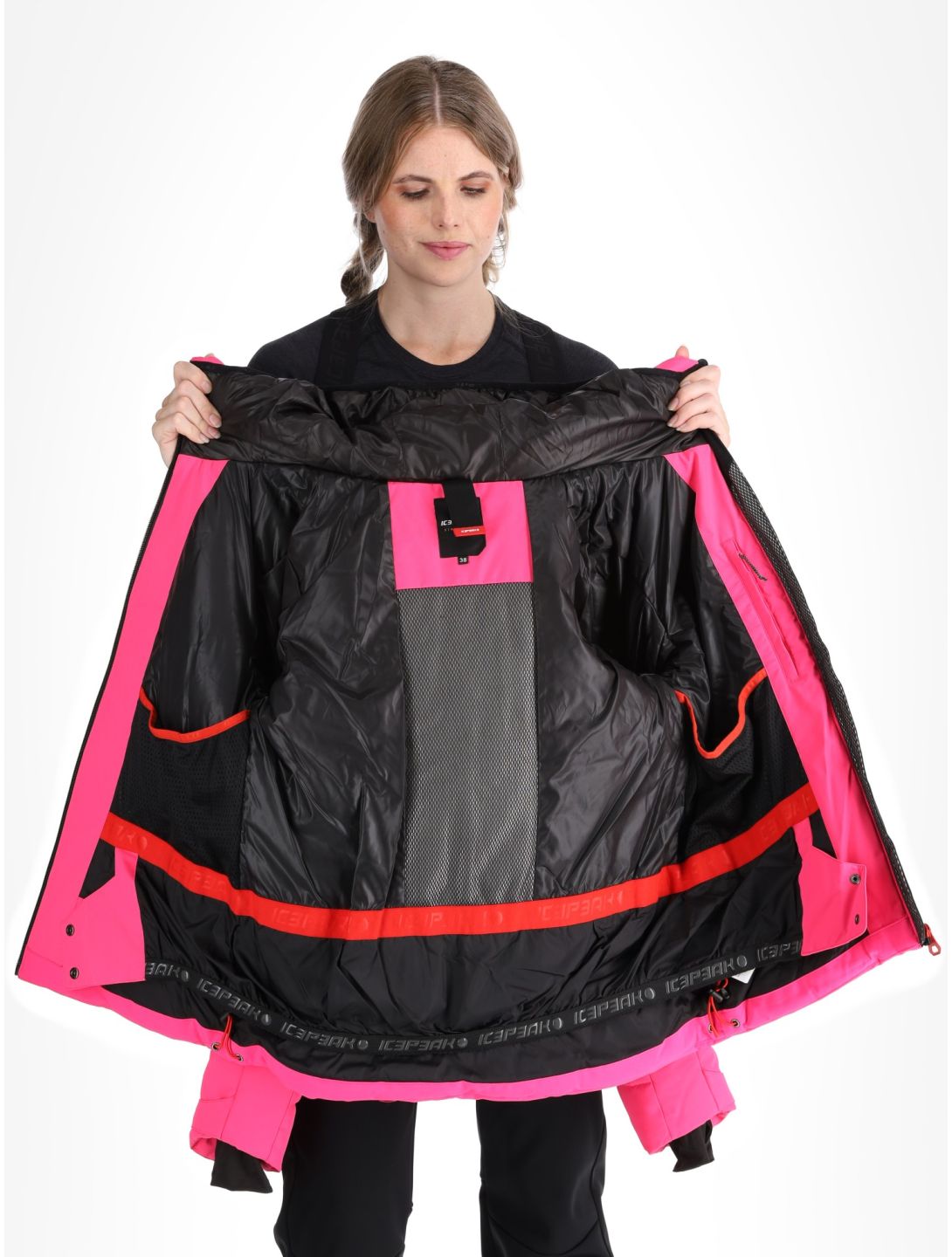 Icepeak, Electra Skijacke Damen Raspberry rot 