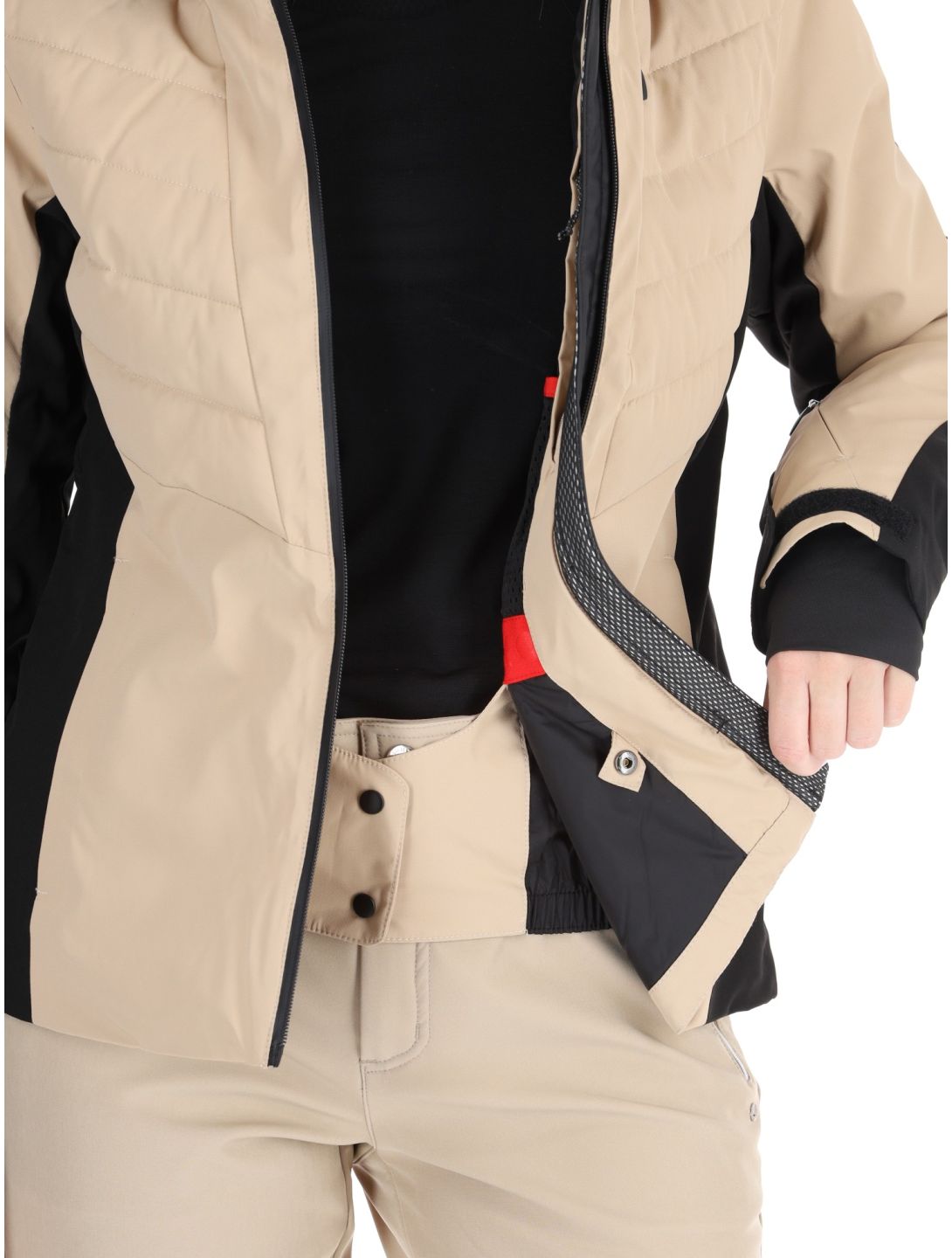 Icepeak, Eleele Skijacke Damen Beige beige 