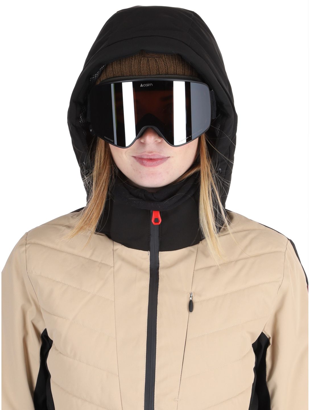 Icepeak, Eleele Skijacke Damen Beige beige 